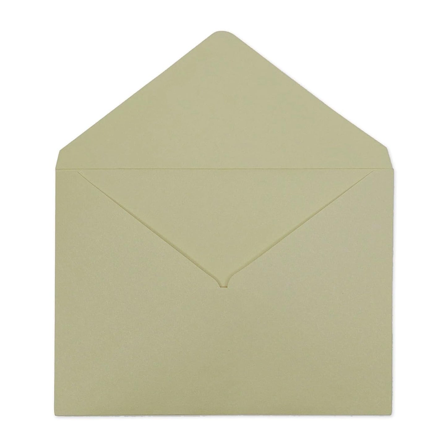 AccuPrints Cream Color color Envelopes Pack of 25 | Size 5.1 by 7.1 inch - Thickness 120 gsm