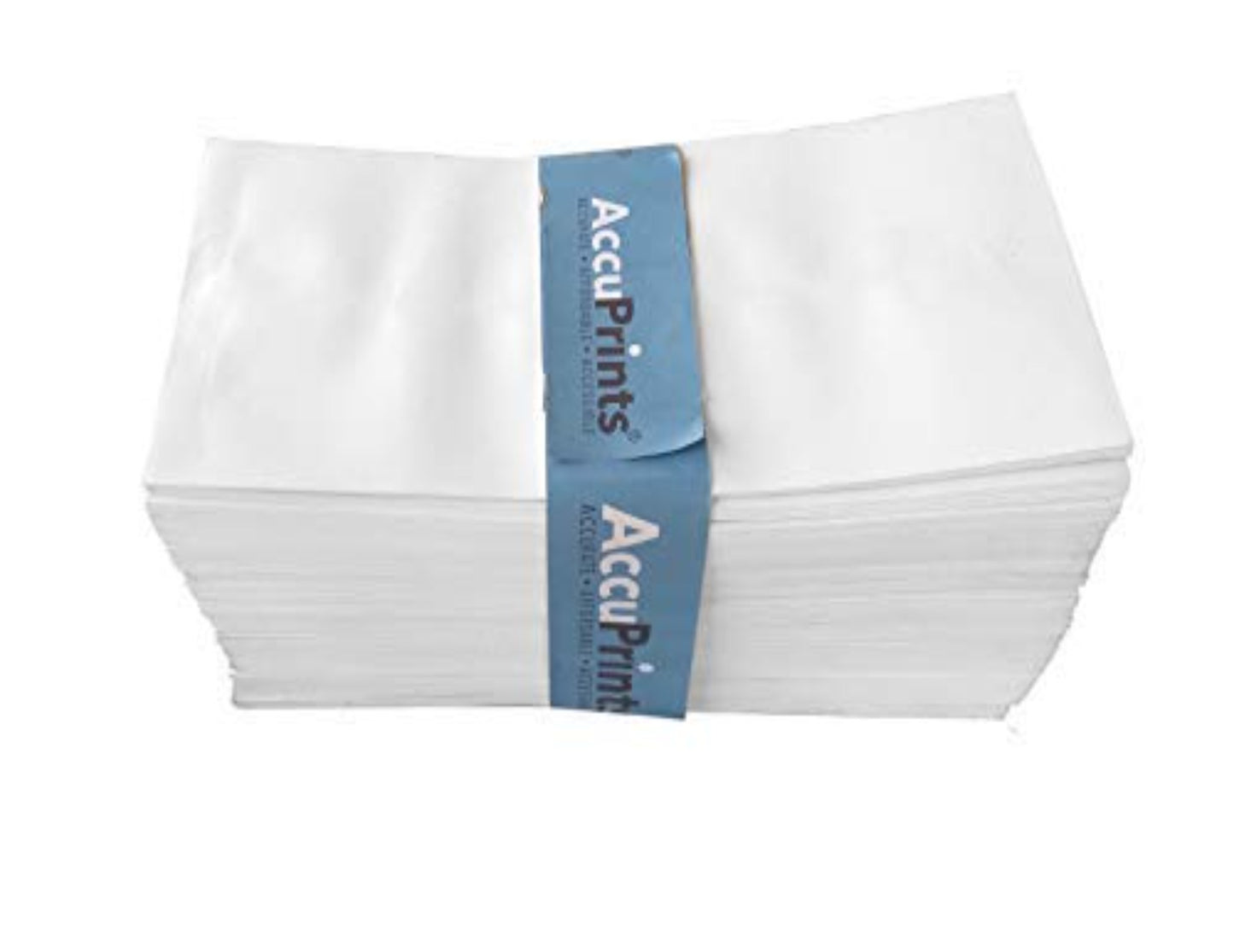 AccuPrints White Cheque Size Paper envelope ,Thickness - 100 gsm,Size 4.5 X 10 inch