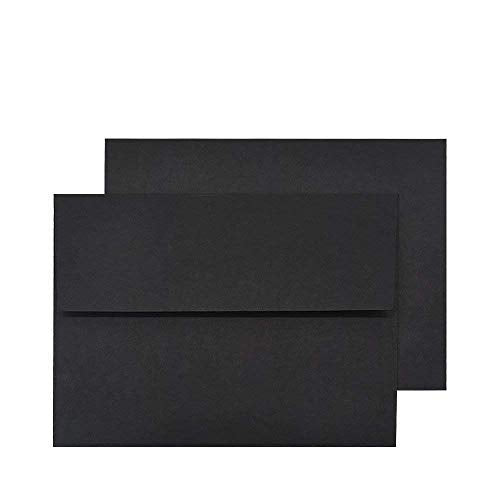 AccuPrints Black Bag type Envelopes | Size - 5 by 7 inch