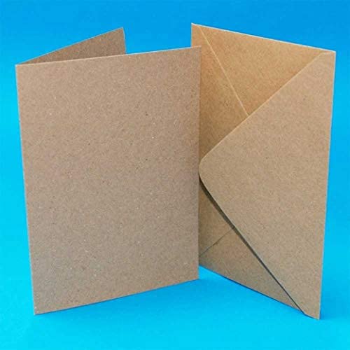 AccuPrints Handmade Paper Envelopes  Brown,(5 x 7) inches