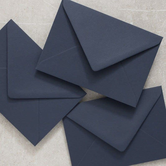 AccuPrints Navy Blue Envelopes | Size - 6 by 9 inch| 120 gsm