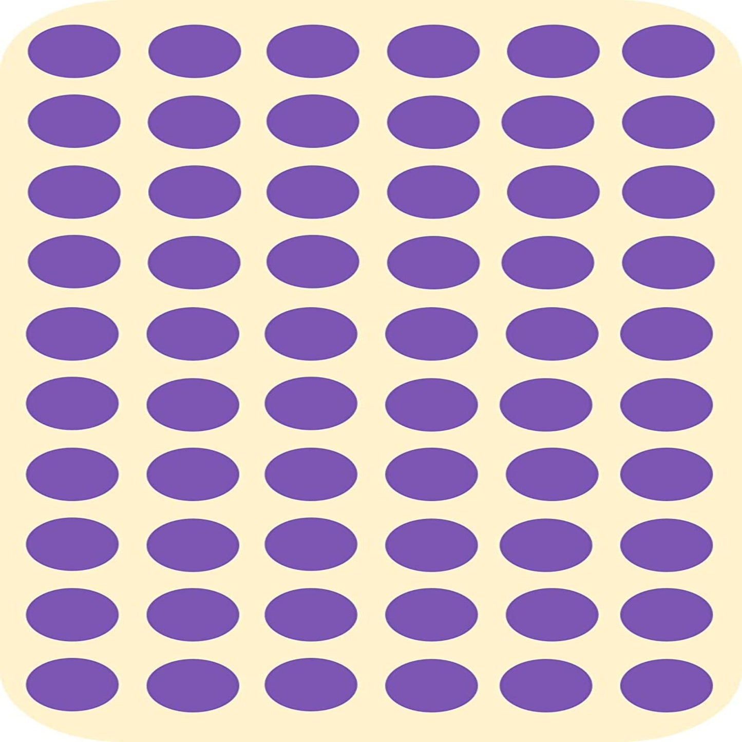 AccuPrints Purple Coloured Round Dots 10-mm or 1 cm or 0.37 inch Stickers for Art and Craft & Games