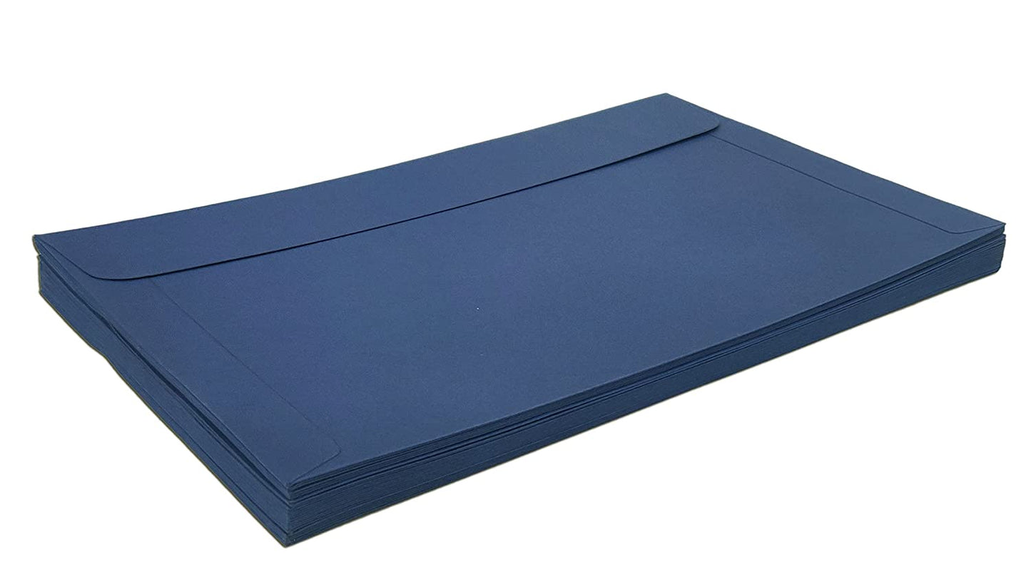 AccuPrints Navy Blue Envelopes | Size -6 by 9 inch