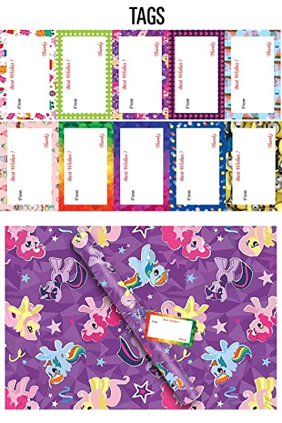 Accuprints | Design Peppa Pig | Size 20 X 30 inch | Wrapping Paper Sheets for Birthday Gift