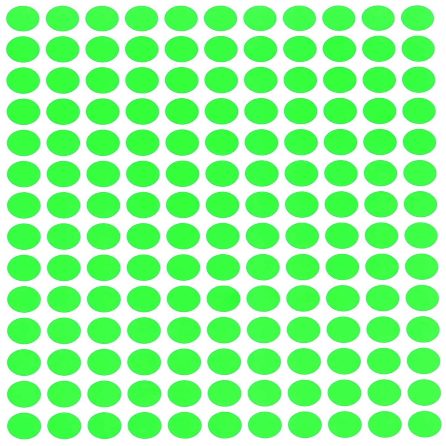 AccuPrints Green Coloured Round Dots 10-mm or 1 cm or 0.37 inch Stickers for Art and Craft & Games