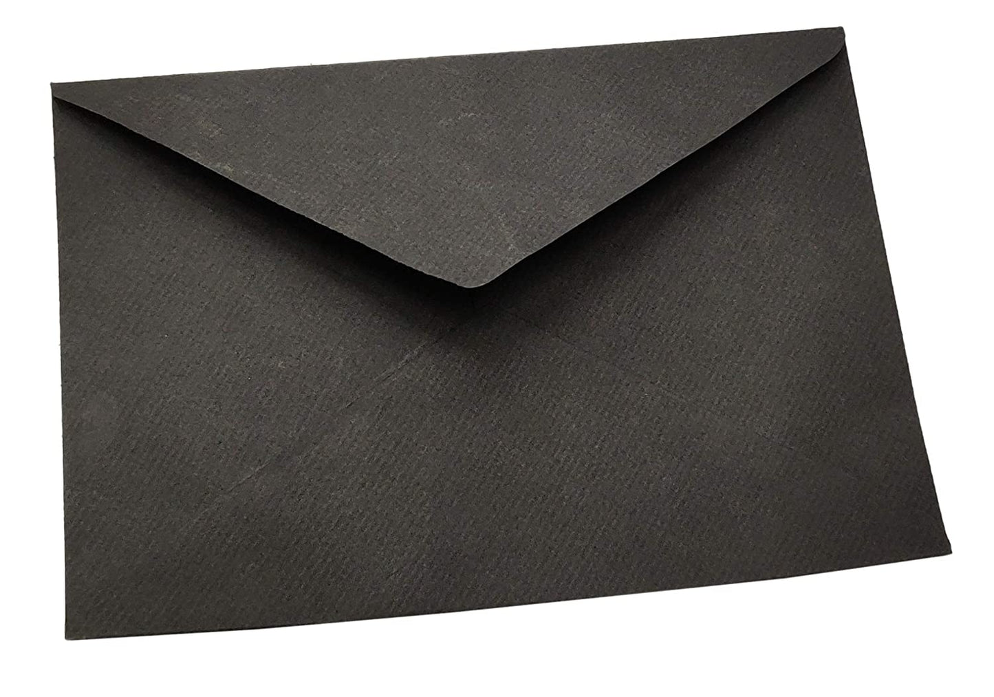AccuPrints Black V Shape Flap Envelopes | Size - 5 by 7 inch