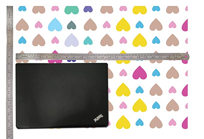 Accuprints | Design Heart Shape | Size 18 X 25 inch Wrapping Paper Sheets for Birthday Gift
