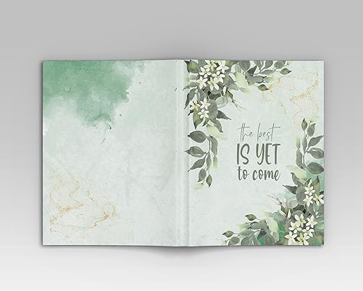 AccuPrints Flower theme Premium Soft Bound Notebook Diary for Girls and Women (A5,200 Ruled Pages with planner, 80 GSM) Floral Design