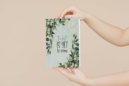 AccuPrints Flower theme Premium Soft Bound Notebook Diary for Girls and Women (A5,200 Ruled Pages with planner, 80 GSM) Floral Design