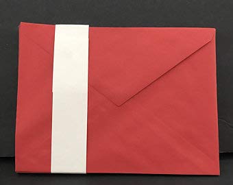 Accuprints Red Envelopes | Size - 5.15 X 7.15 inch |