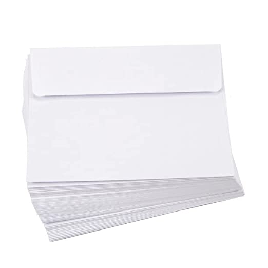 AccuPrints Envelopes White 100 GSM | Size - 5.15 x 7.15 inches |
