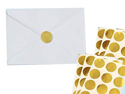 AccuPrints White V Shape Flap Envelopes | Size - 5 by 7 inch