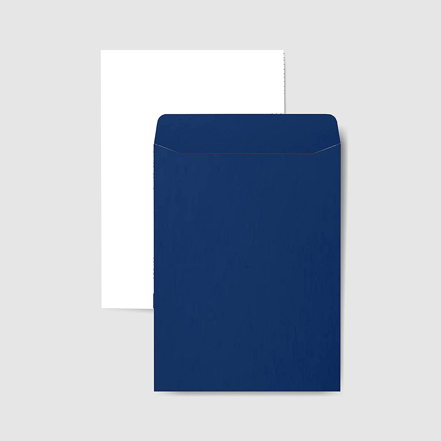 AccuPrints Navy Blue Envelope Large | A4 Size Envelope | 10 X 12 Inch ...