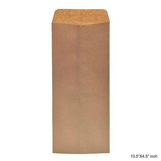 AccuPrints Brown Envelope for Office Thickness 90 gsm | Size 4.5 by 10 inch