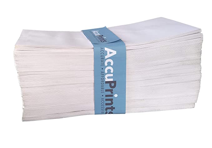 AccuPrints White Cheque Size Paper envelope ,Thickness - 100 gsm,Size 4.5 X 10 inch