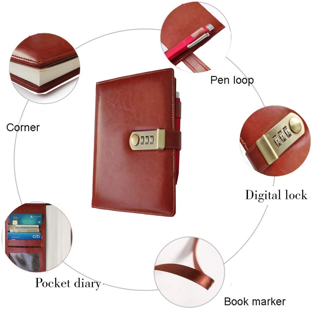 Clutch bag for men leather PASSWORD lock handbag wallet purse business bag  with Wrist Strap | Lazada PH